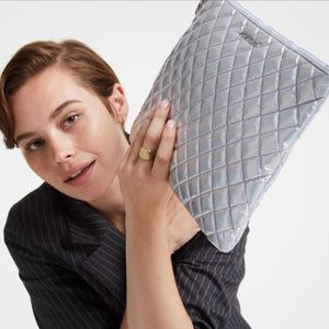 MZ Wallace Hologram Metallic Oxford NEW